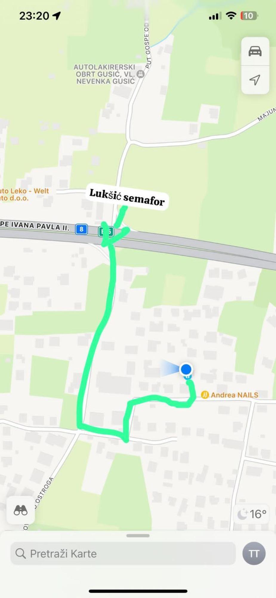 Apartman Teklic Kaštela Eksteriør bilde